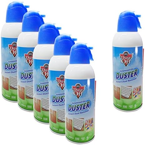 6 Pack Dust-Off XL Air Dusters 300ml UK Mainland Shipping Only