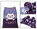 Velice Women's Cute Design Super Thick Warm Cozy Crew Winter Socks,One Size,Cat
