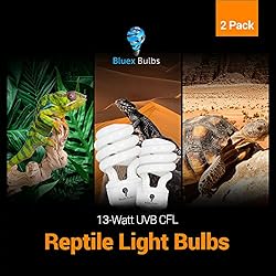 2 Pack 13-Watt Reptile Bulb Desert UVA UVB Light