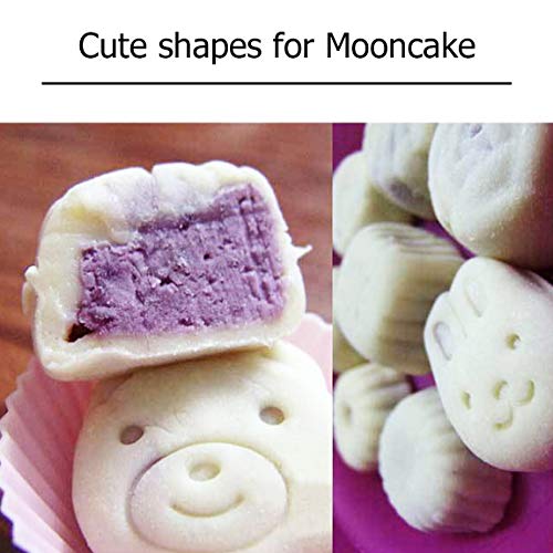 Yunko 6set Fish Car Heart Shape Egg Sushi Rice Mold Mould Decorating Fondant Cake Tool - Thumbnail 4