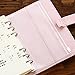 DadaCrafts(TM) 4-Packs Clear Plastic Zipper Pockets for A6 6-Ring Notebook Binder