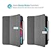 ProCase iPad Pro 11 Case 2018 with Apple Pencil Holder [Support Apple Pencil Charging], Protective Smart Cover Shell Stand Folio Case for Apple iPad Pro 11 Inch 2018 Release -Gray