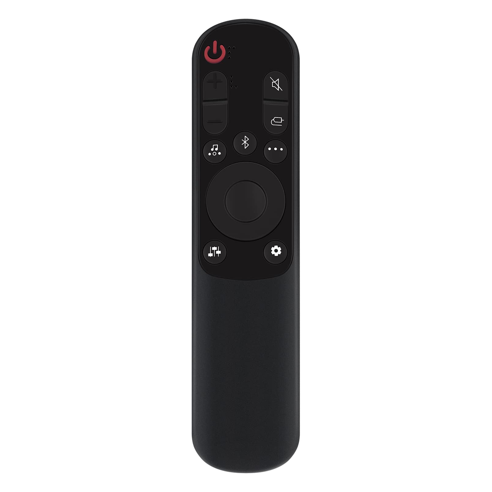 ALLIMITY AKB76038001 Remote Control fit for LG Sound Bar SP7Y SP8YA SP9YA S90QY S80QY S65Q S75Q S80QR S95QR SP11RA SP7 WTP3 SP9A DS80QR S75QR SP9YT SP8A SP60Y SP70 DS95QR
