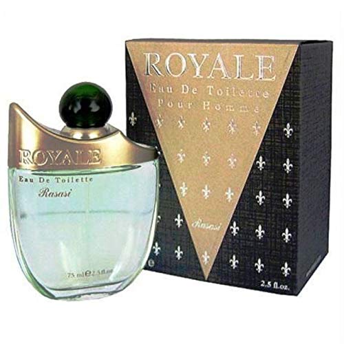 Royale Pour Homme Edt Spray 75ml by Al Rasasi Authentic Seller - Best Perfume Long-Lasting Fragrance for him