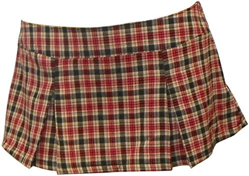 Folter TEACHERS PET Pleated Plaid MICRO MINI SKIRT- In Choice of Colors