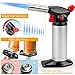 Culinary Blow Torch, Inpher Chef Cooking Torch Lighter, Butane Refillable, Flame Adjustable (MAX 2500°F) with Safety Lock for Cooking, BBQ, Baking, Brulee, Creme, DIY Soldering & more