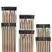 EDGELEC 120pcs Breadboard Jumper Wires 10cm 15cm 20cm 30cm 40cm 50cm 100cm Optional Arduino Wire Dupont Cable Assorted Kit Male to Female Male to Male Female to Female Multicolored Ribbon Cables