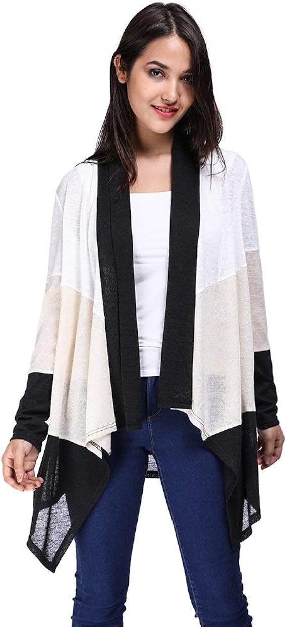 Cardigan Ladies Lightweight Spring Business Longsleeve Colors Mixed