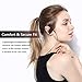 Bluetooth Headphones, COMESONG Wireless Earbuds IPX6 Waterproof HD Stereo Sweatproof Sports Earphones with Mic,10 Hrs Working Time for Running Gym Workout Earbuds Secure Fit Noise Cancelling Headsets