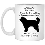 Lovesout Funny Pyrenean Shepherd Dog Dad Gifts For
