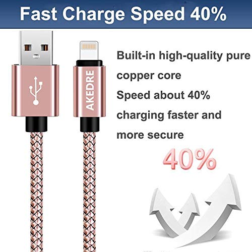 3 Charger+Braided+Charging+Syncing+Compatible