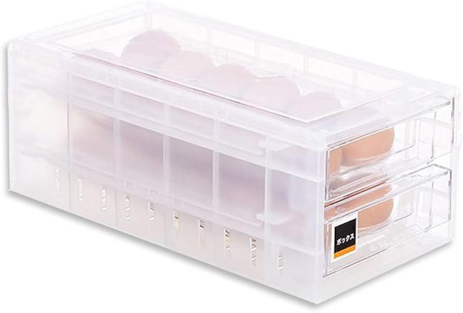 Amazon Co Jp Aikosha 冷蔵庫用 卵ケース 玉子ケース 卵収納ボックス 卵入れ 24個用 2段 引き出し式 透明 クリア 大容量 割れ防止 固定トレー付き 水洗い可能 持ち運び可 保証付き ホーム キッチン Amazon Co Jp Aikosha 冷蔵庫用 卵ケース 玉子ケース 卵収納ボックス 卵入れ 24個用 2段 引き出し式 透明 クリア 大容量 割れ防止 固定トレー付き 水洗い可能 持ち運び可 保証付き ホーム キッチン