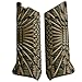 StonerCNC Ruger Mark III Gun Grips Aggressive Starburst G10 Fits 22lr Ruger MK3 Series Pistol (Mil Spec Camo)