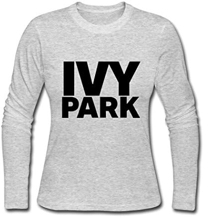 Ivy Park Logo 2016 Womens Long Sleeves T Shirts Gray L