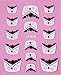 Full Nail Wraps Foils Stickers Art Decals Glitter Foil Transfers 3D French Lace