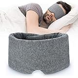 Ostrichpillow Eye Mask Sleep Mask - 100% Blackout, No Pressure On Eyes, Soft & Breathable, Adjustable Fit, Sleep Mask For Women Men, Travel Bag Included Price In Saudi Arabia | Amazon Saudi Arabia