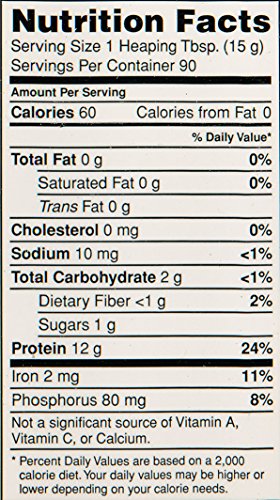 Nutribiotic Organic Rice Protein, Plain, 3 Pound