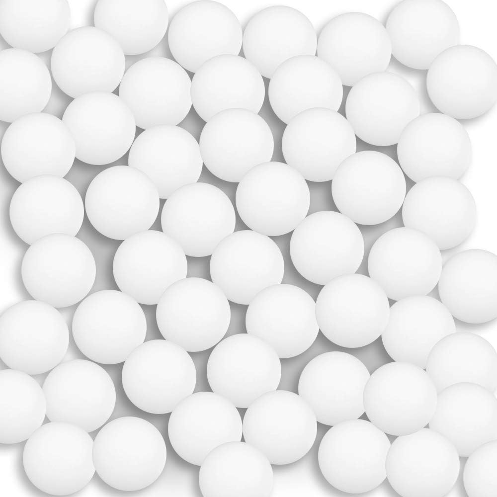 ArtCreativity Plastic Table Tennis Balls - Bulk Pack of 144 - Mini 1.5 Inch White Tennis Balls for Goldfish Game, or Table Games, Fun Carnival Games Supplies for Kids, Adults, Parties : Sports & Outdoors