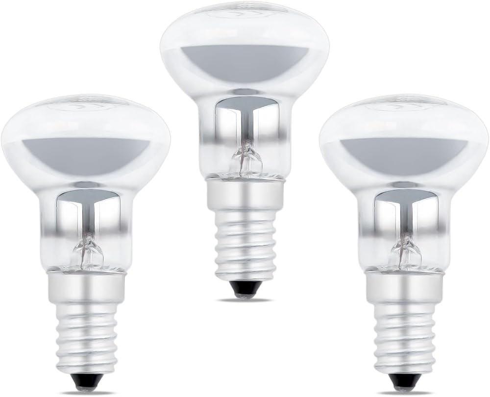 Caldarax R39 E14 25W Lava Lamp Bulbs 240V Warm White 2700K 3 Pack