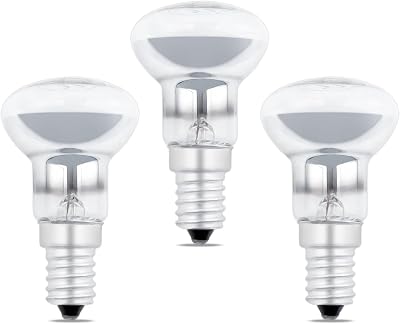 Caldarax R39 E14 25W Lava Lamp Bulbs 240V Warm White 2700K 3 Pack