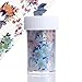 BORN PRETTY 1 Roll Flower Leaf Nail Foil Starry Colorful Nail Art Transfer Sticker manicuring