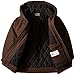 Carhartt Big Boys' Active Duck Jacket, Mustang Brown, Small-7/8