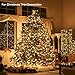 XUNXMAS String Lights Indoor Outdoor, Super Bright Warm White Fairy Lights with 8 Lighting Modes, 99FT 300 LED Waterproof Lights for Christmas Tree Bedroom Garden Patio Party Wedding Decoration