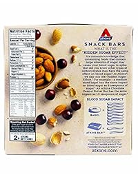 Atkins Cranberry Almond Bar 3 cajas de 5 barras (15 barras en total)