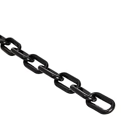 Stockroom Plus Plastic Chain - 100 ft, Black