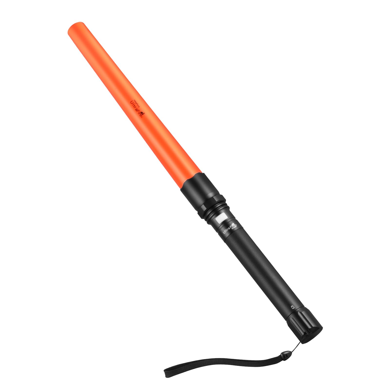 ULTRAFIRE 19 Inch Signal Traffic Wand LED Torch, 850 Lumen 3 Modes Signal Safety Light, Red Flashing Mode, for Traffic Control, Airport, Parking, Car Direction, Emergency, UF-806