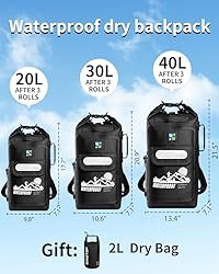 IDRYBAG Dry Bag Backpack Waterproof Floating