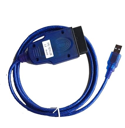 HaoYiShang Profi-Diagnosekabel und Anschlüsse für Opel Tech2, USB-Schnittstelle, OBD-USB-Codeleser, Ftdi, Opel, Vauxhall