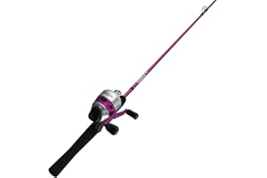 Zebco 33 Lady 602M Spincast Combo 10LB Zebco Cajun Line, 602M 10lb