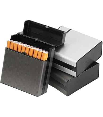 Amazon.com: Packout Cigarette Case for Milwaukee, Hard Shell Smoke Box,Storage  for Standard Cigs, Fits Packout Tool Box System (Red & Black)