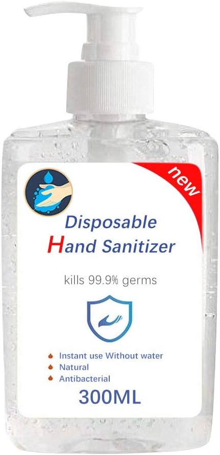 300ML Natural Disposable Hand Cleaner Snoothing Gel, Dvanced Gentle Hydration Quiack-drying Hand Soap with Strong Cleaning Effect, To Protect Your Health - Safty Hand Cleaner