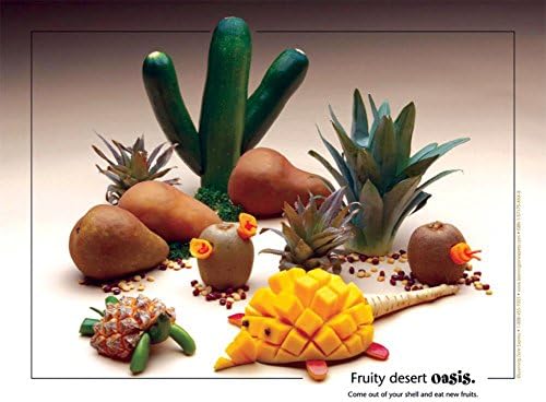 Fruit Oasis Foodscapes Laminated Poster 18 x 24in
