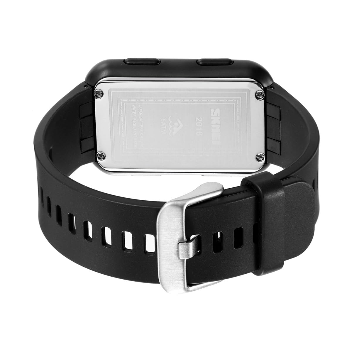 Extra Large Numbers Black Watch for Men, Waterproof Mens Digital Watch Womens Men's Wrist Watches for Elderly Men Women