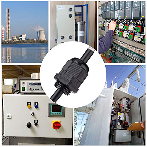 6 Plastic+Waterproof+Adjustable+Glands+Protectors