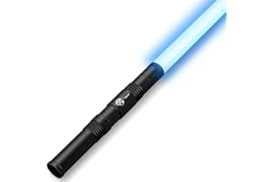JQTOYD Lightsaber, Aluminum Metal Lightsaber for Kids Adults, Rechargeable Dueling Light Saber with 14 RGB Colors, Star Wars Cosplay Christmas Birthday Gifts for Boys Ages 5 6 7 8 9 10 Year & up