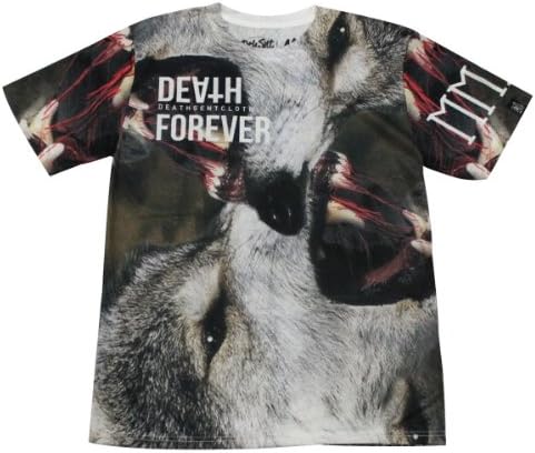 Deathsent wolf indie party punk skate street wear T-Shirt # DS116 size S