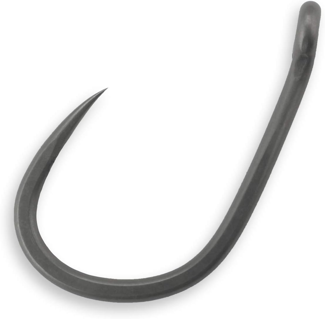 Bank Tackle Wide Gape Hooks. Sizes 4, 6, 8 and 10. Barbless. Carp Fishing Tackle. Japanese High Carbon Steel