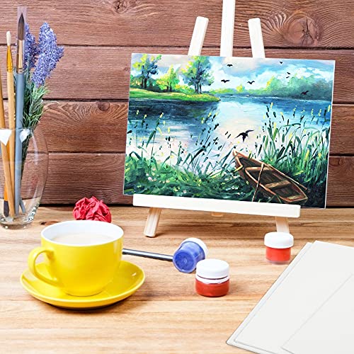 LotFancy Canvas Boards for Painting, Multipack of 28, 5x7\