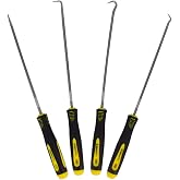 Bleiou 4 Pcs Long Pick and Hook Tool Set