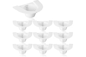 Clisted 10 Pcs Urine Hats for Toilets Stool Sample Collection Kit Urine Collection Hat Urine Collector Specimen Cup
