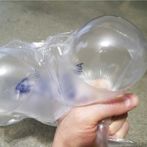 Uline Industrial Air Pillows (330 Count) Pre-Filled by Blubonic Industries, 8 x 4 in (7 x 4 inflated), 42 gal, 6.5 cu ft, Shipping Packing Package Cushioning Airbags