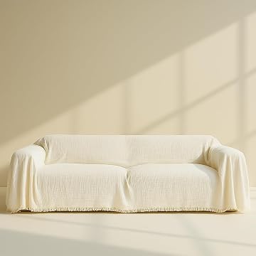 NORTHYGGE Sofa Cover 100% Organic Cotton