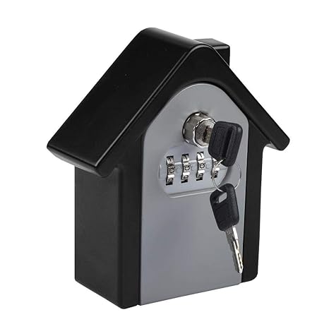 Key Safe Combination Lock Small Metal Secret Safe Box With 4 Digit