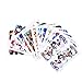 Christmas Nail Decals Water Transfer(12 Pack), Konsait Christmas Nail Wraps Water Slide Xmas Nail Art Stickers for Women Kids Girls Kiss Designs for Christmas Party Favor Decoration Decor Supplies