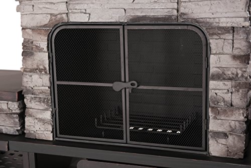 Sunjoy Bel Aire Fireplace large with two table-flats