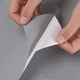 Decoroom Sticky Back Plastic Grey Self Adhesive Paper 60X500cm Vinyl Film Roll view 2